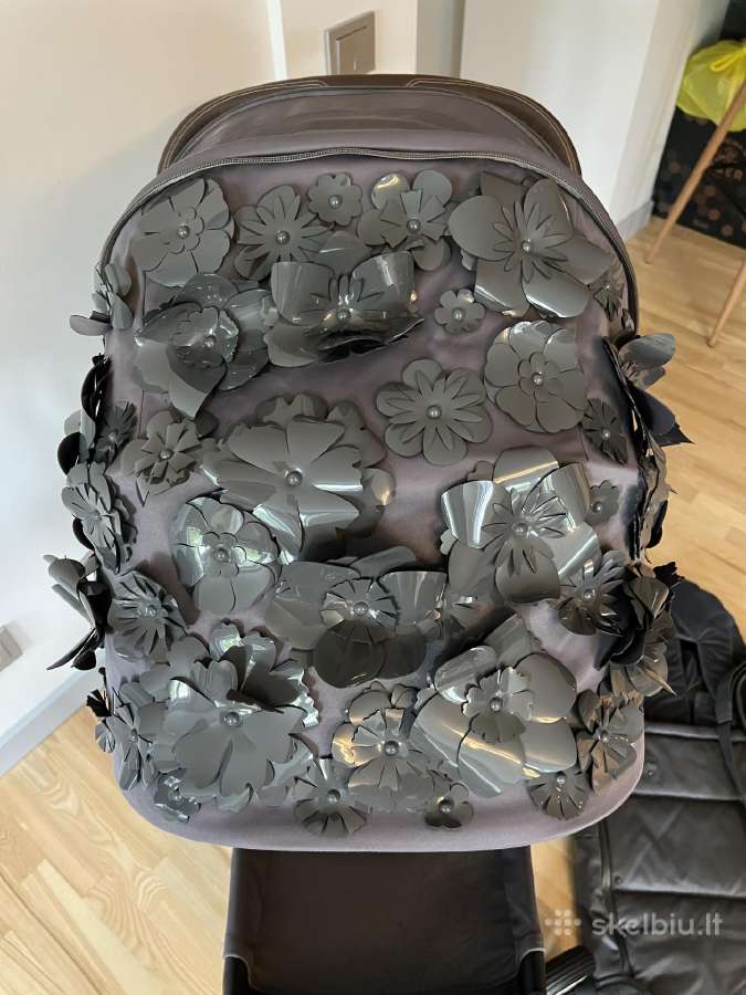 Vežimėlis Cybex Priam Flower Grey - nuotraukos Nr. 8