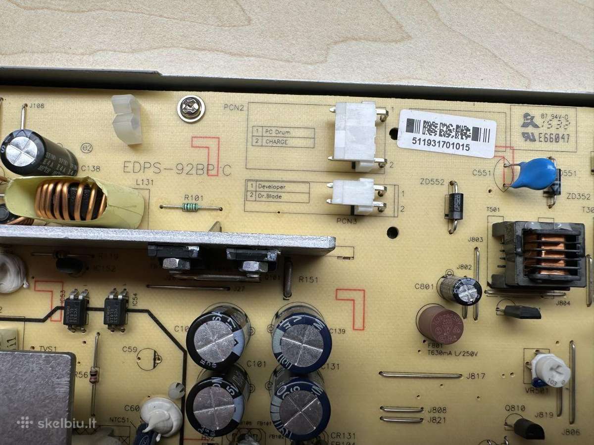 Lexmark spausdintuvo maitinimo blokas Edps-92bp C - nuotraukos Nr. 2