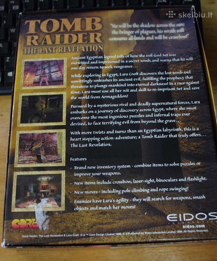 Tomb raider The last revelation Box Edition - nuotraukos Nr. 3