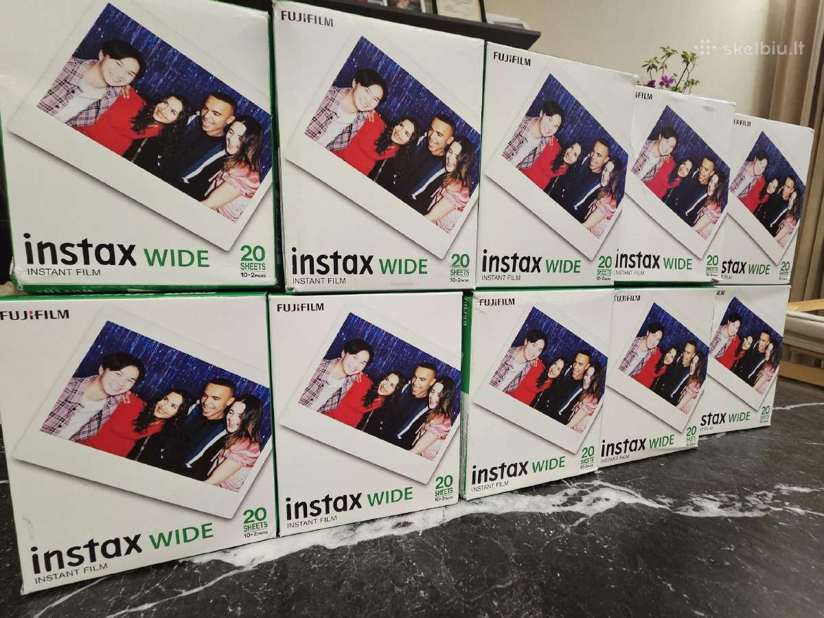 Fujifilm Instax Wide kasetės - nuotraukos Nr. 2