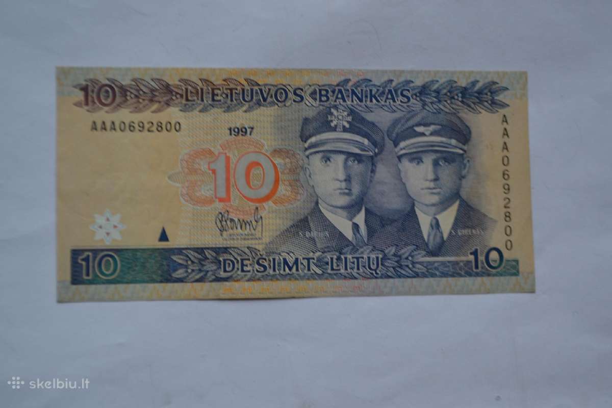 10 Litu 1997 m.aa