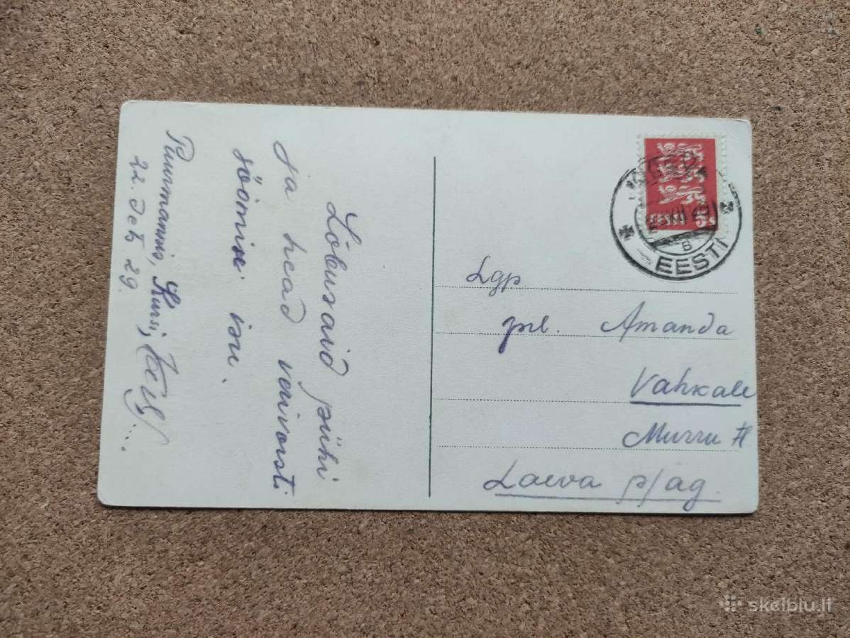 Tarpukario naujametiniai atvirukai - nuotraukos Nr. 34