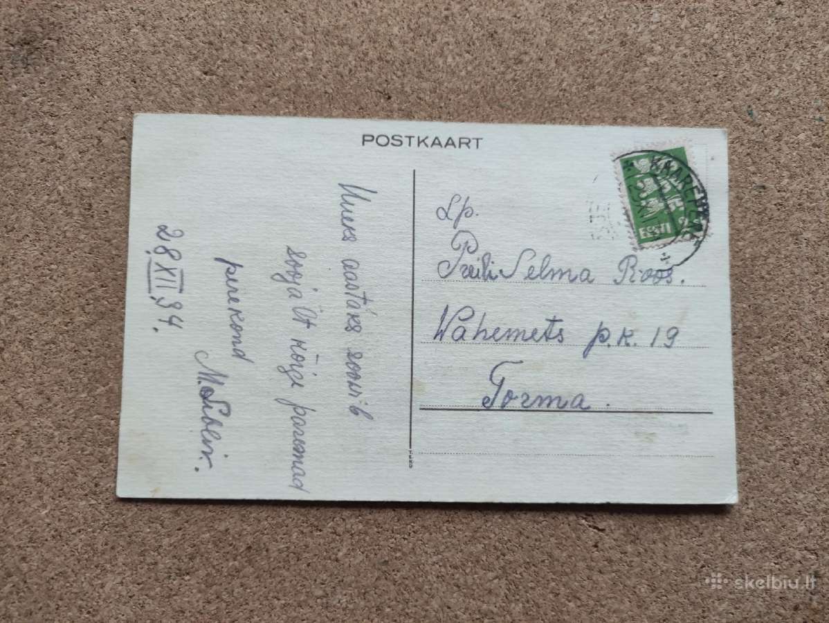 Tarpukario naujametiniai atvirukai - nuotraukos Nr. 38