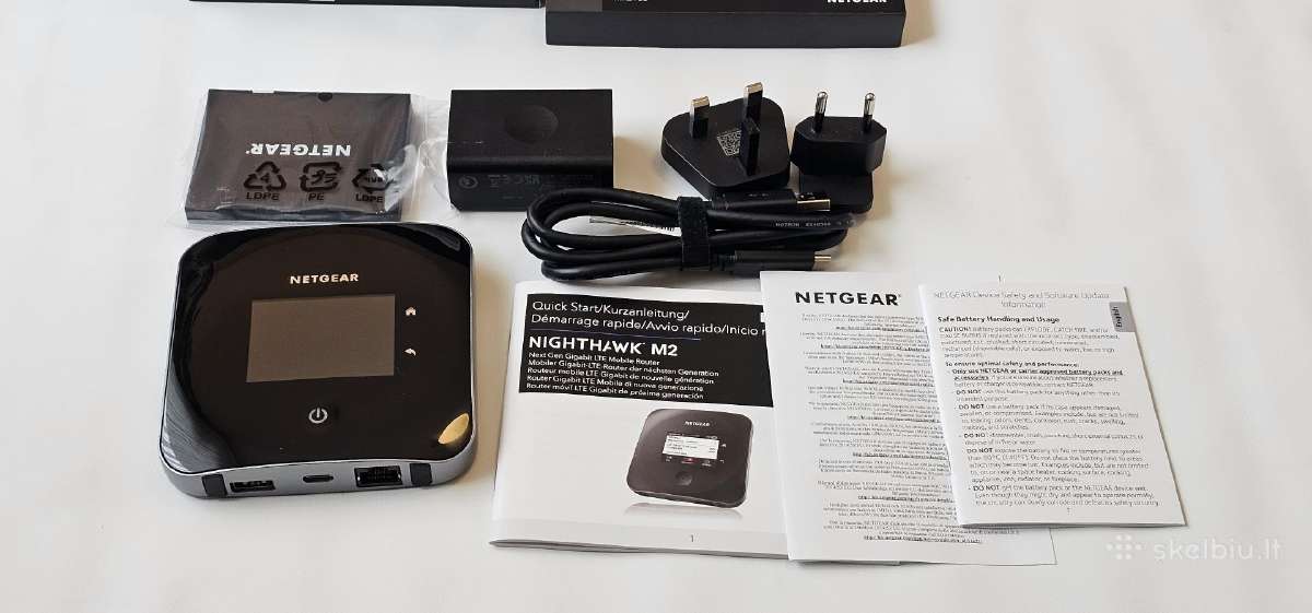 Nešiojamas modemas Netgear Nighthawk M2 4G Lte - nuotraukos Nr. 4