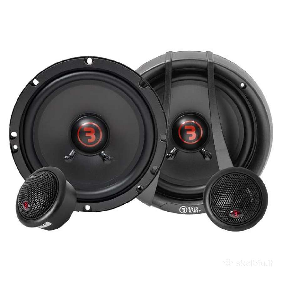 Garsiakalbiai automobiliui Bass Habit Rebel R165c