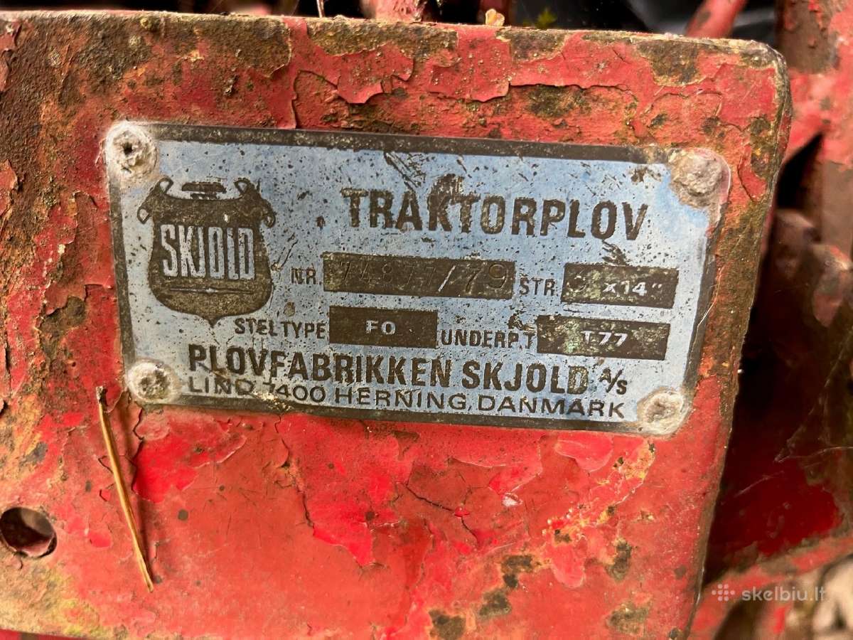 Skjold plūgas, 3 plokštumų. - nuotraukos Nr. 3