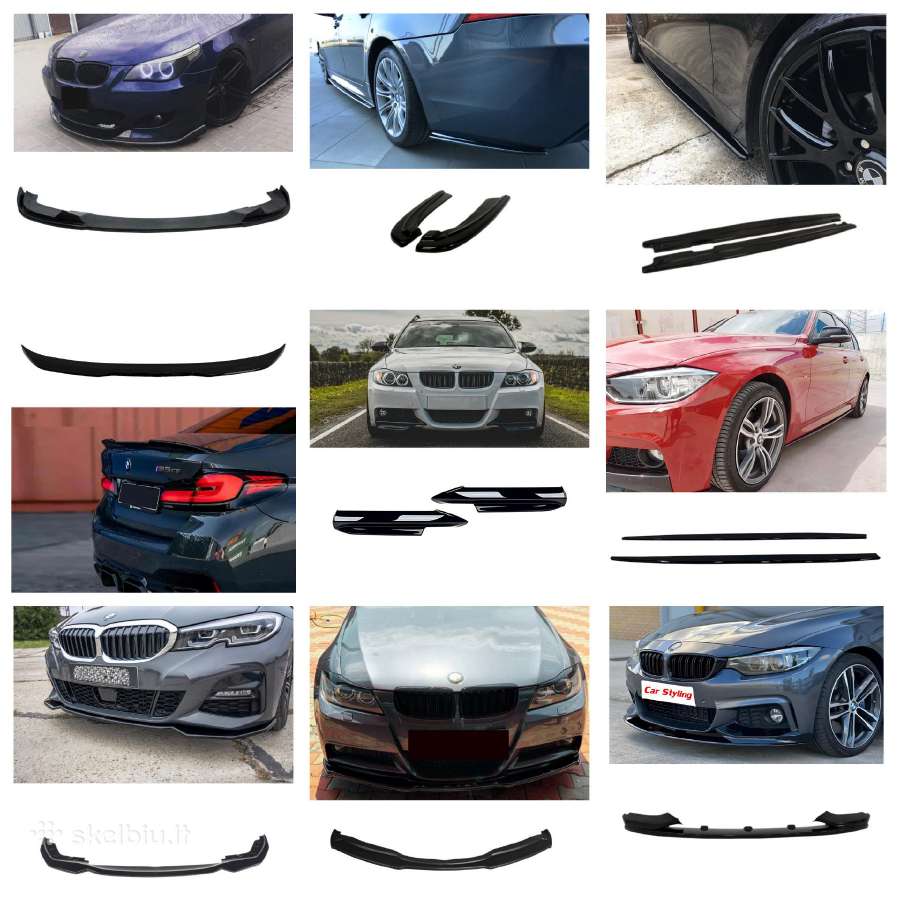 Bmw E60 performance lipai , spoileriai , apdailos.