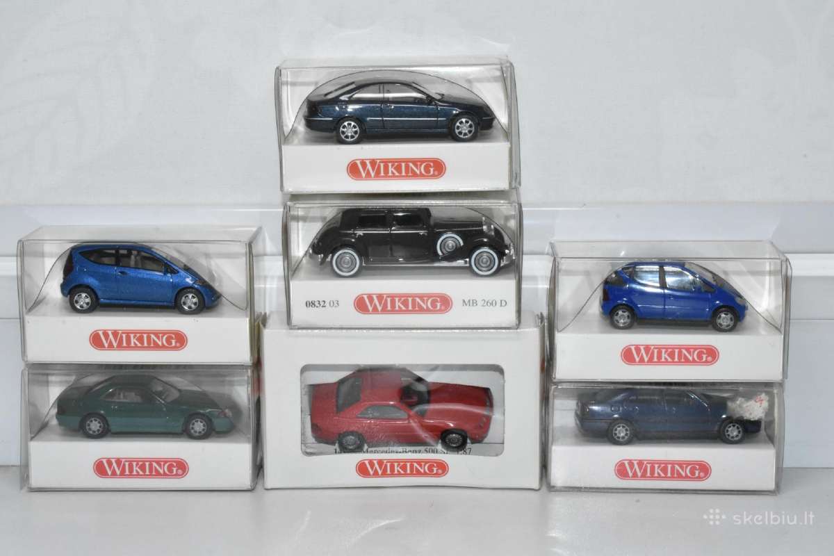 Nauji Mercedes Benz. Mastelis 1:87 (H0)