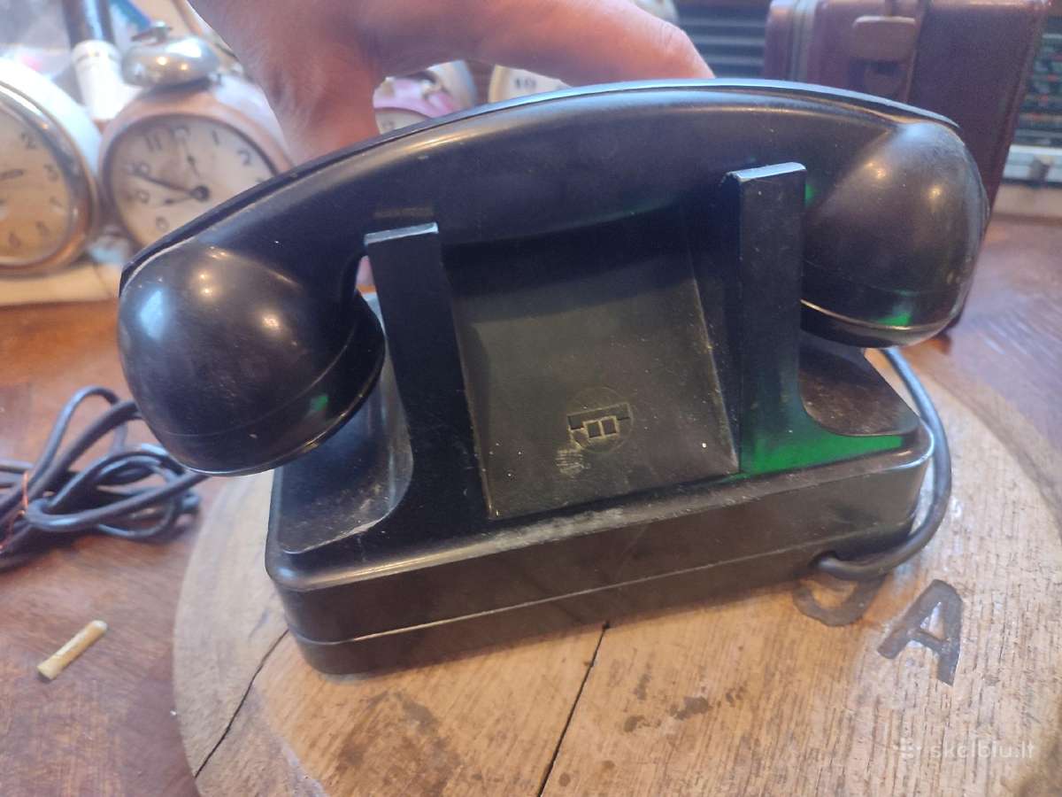 Tarybinis bakelitinis laivo telefonas - nuotraukos Nr. 4