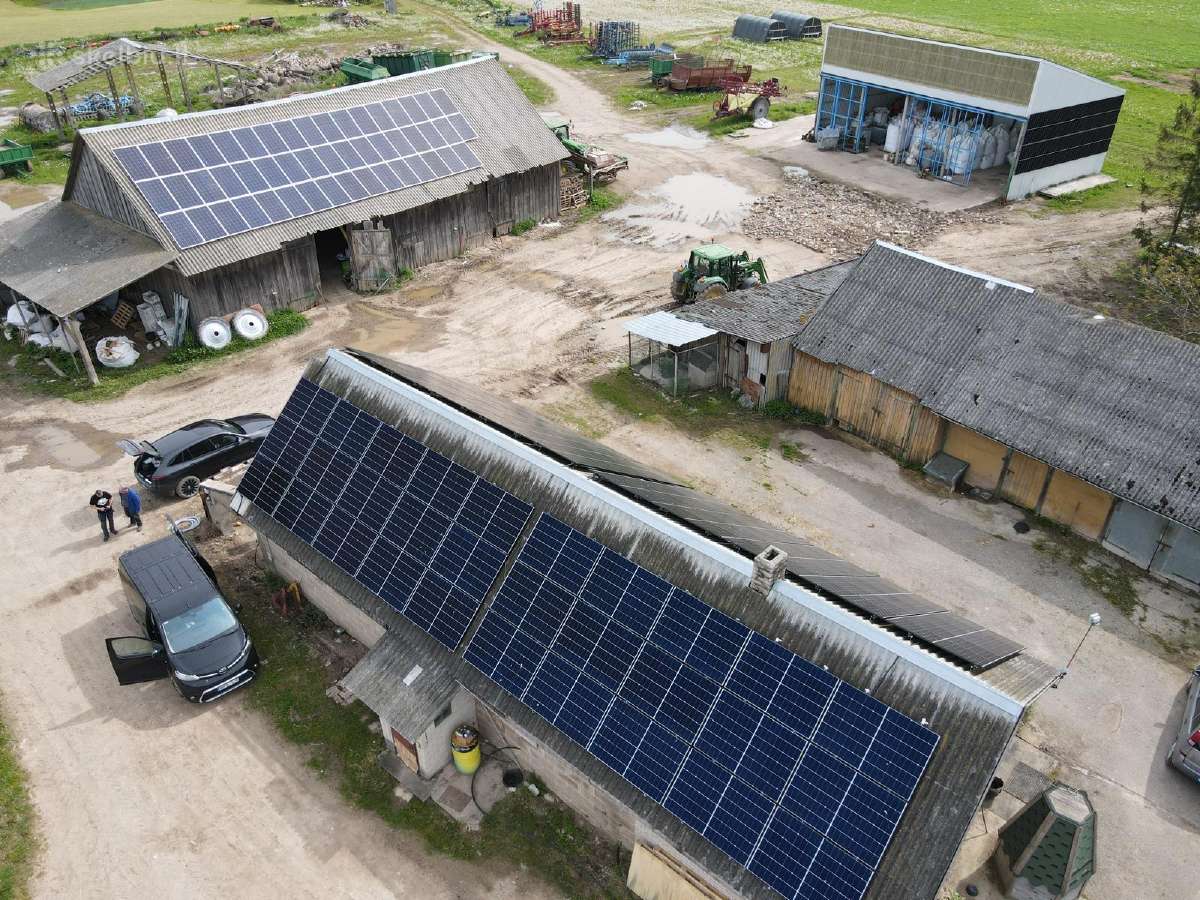 Saulės elektrinės 9.9kw 4500su PVM ir montavimu - nuotraukos Nr. 6