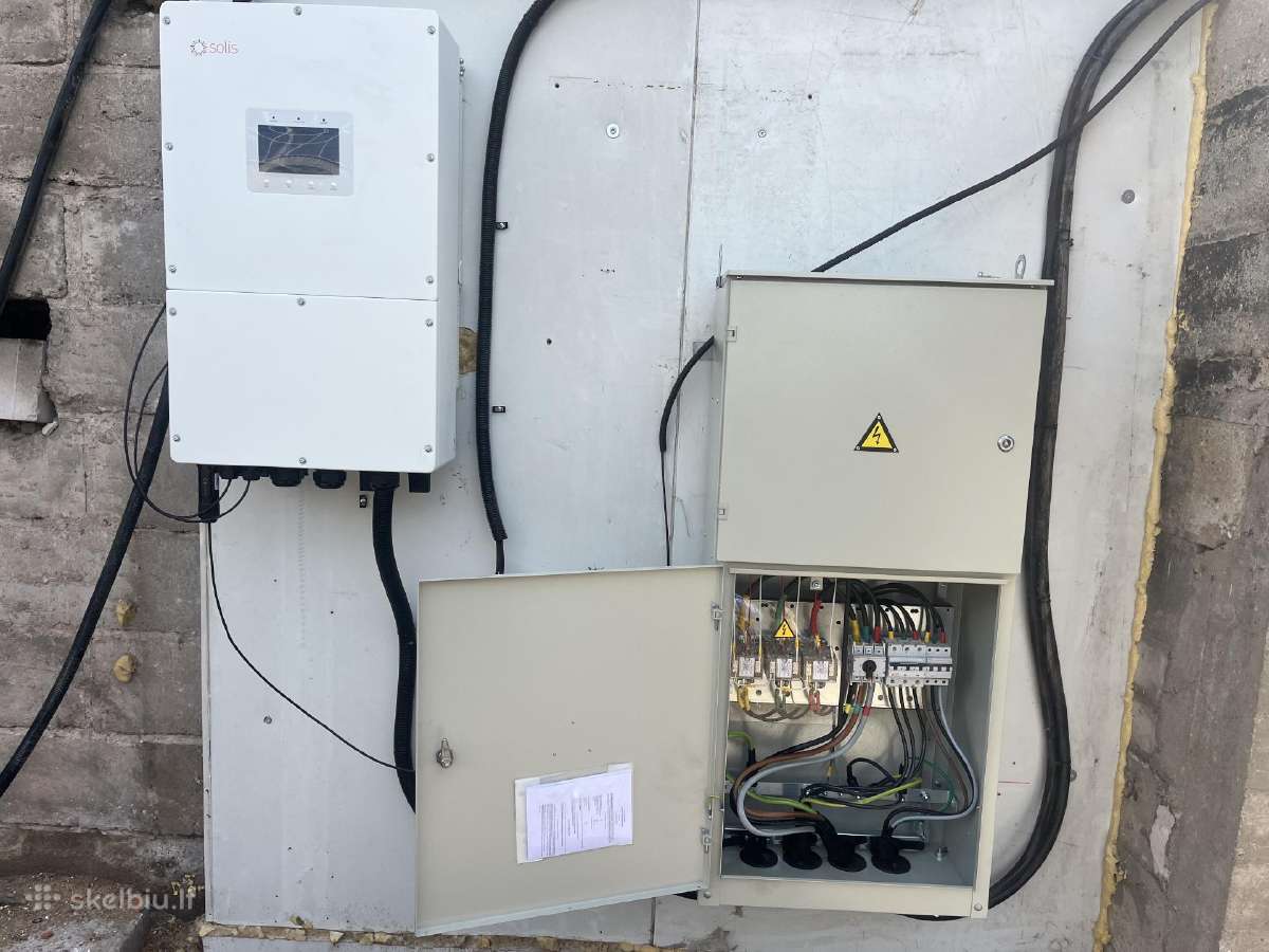 Saulės elektrinės 9.9kw 4500su PVM ir montavimu - nuotraukos Nr. 7