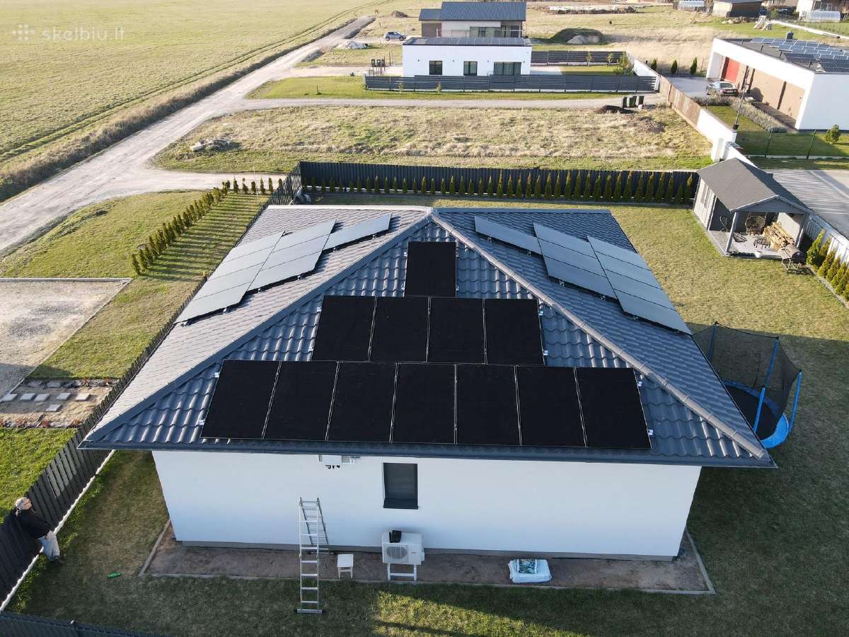 Saulės elektrinės 9.9kw 4500su PVM ir montavimu - nuotraukos Nr. 13
