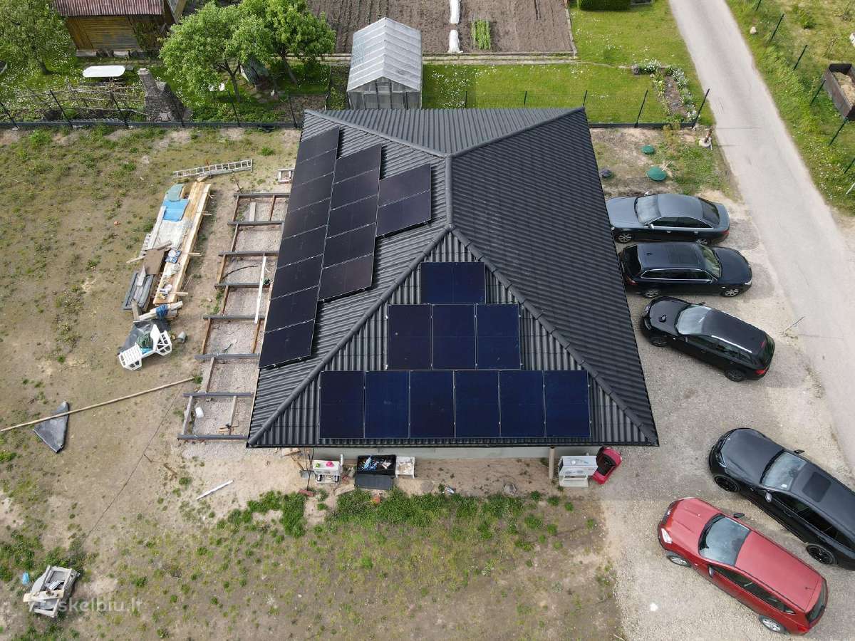 Saulės elektrinės 9.9kw 4500su PVM ir montavimu - nuotraukos Nr. 14