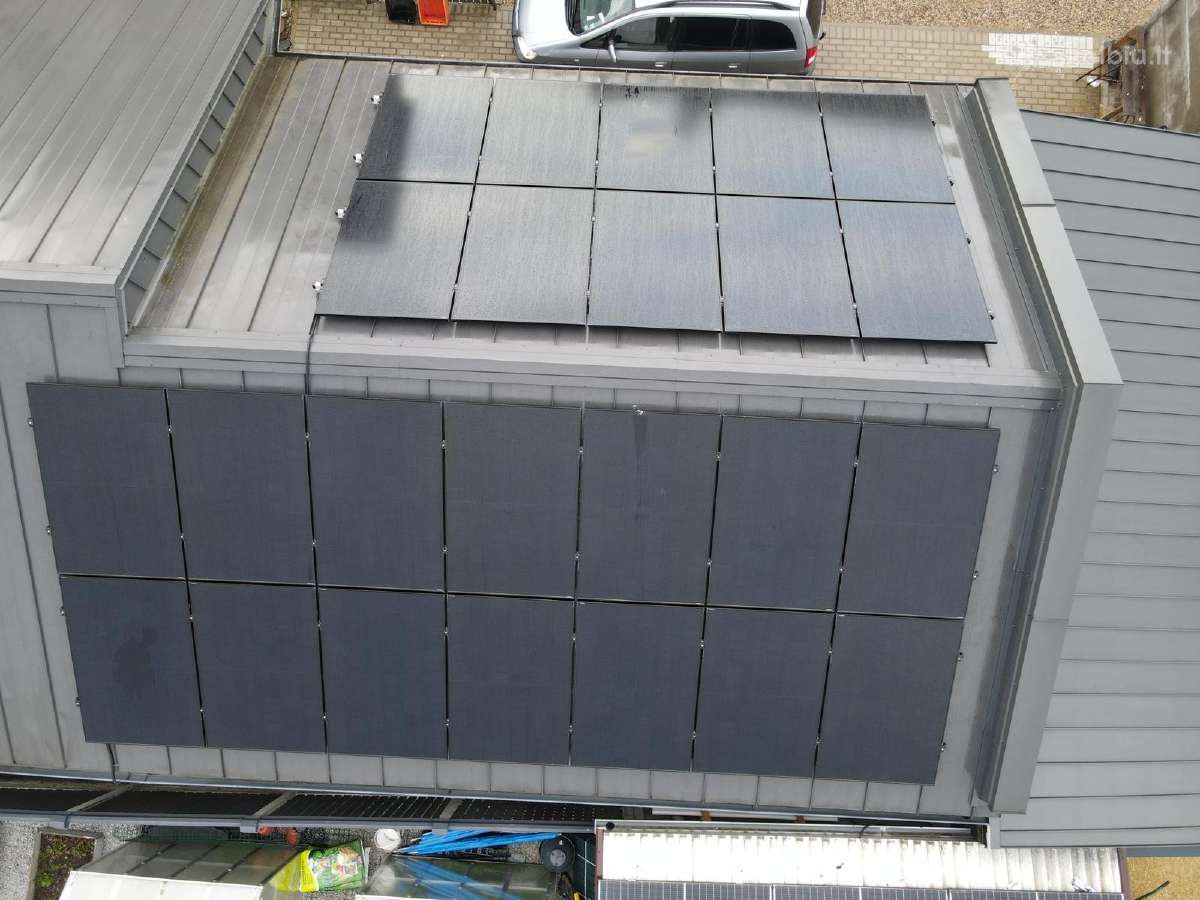 Saulės elektrinės 9.9kw 4500su PVM ir montavimu - nuotraukos Nr. 18