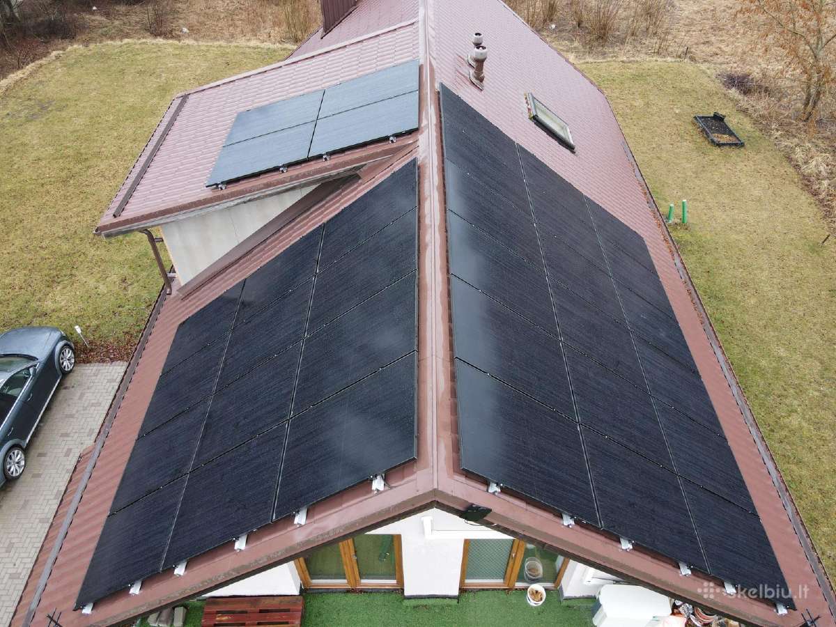 Saulės elektrinės 9.9kw 4500su PVM ir montavimu - nuotraukos Nr. 20