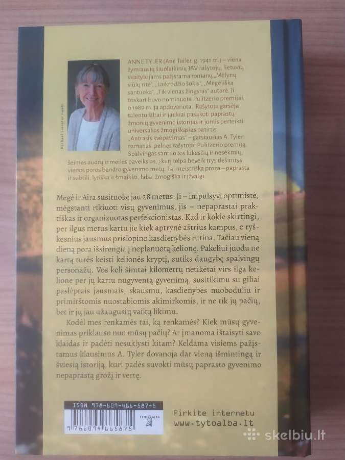 Anne Tyler "Antrasis kvėpavimas" - nuotraukos Nr. 3