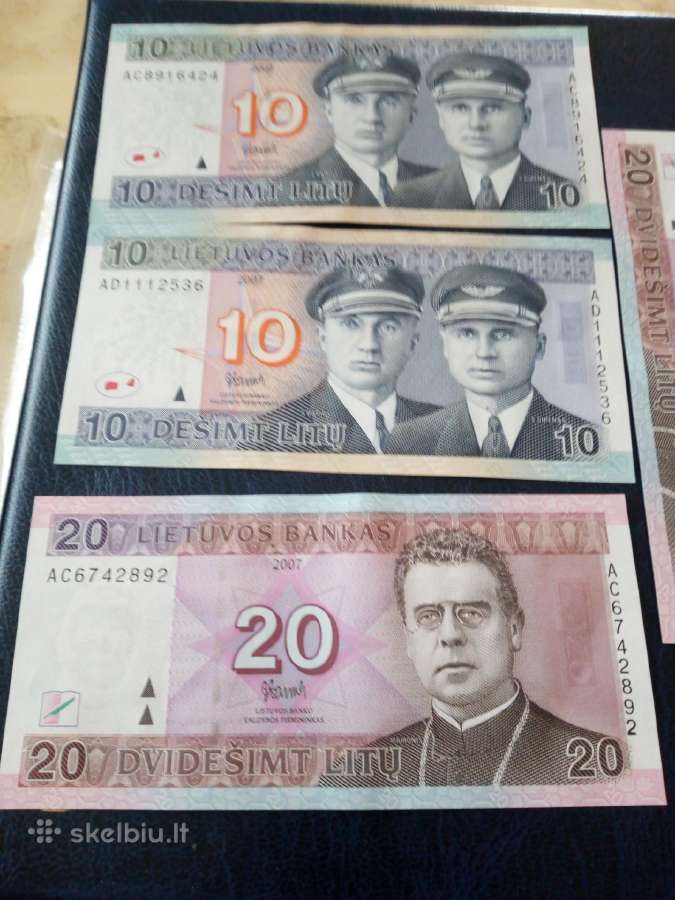 1991 ir 2007 m litai - nuotraukos Nr. 2