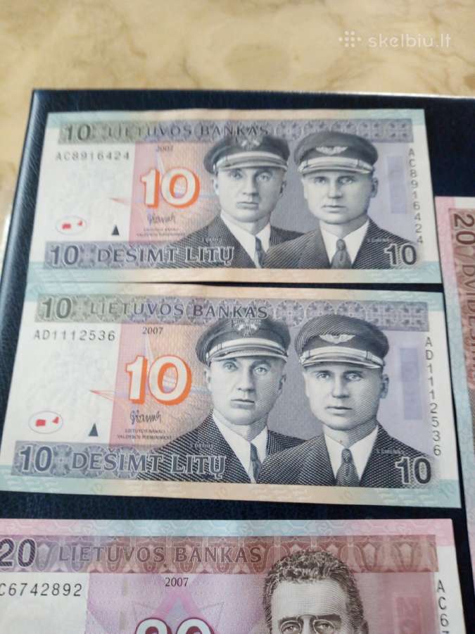 1991 ir 2007 m litai - nuotraukos Nr. 3