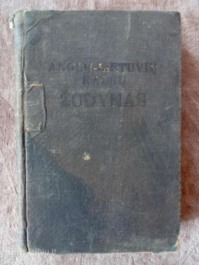 Anglų-lietuvių kalbų žodynas (30.000 žodžių)