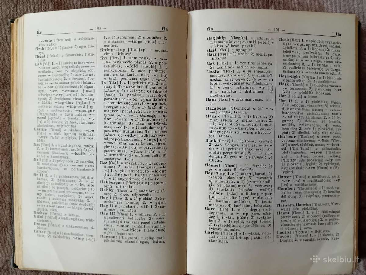 Anglų-lietuvių kalbų žodynas (30.000 žodžių) - nuotraukos Nr. 6