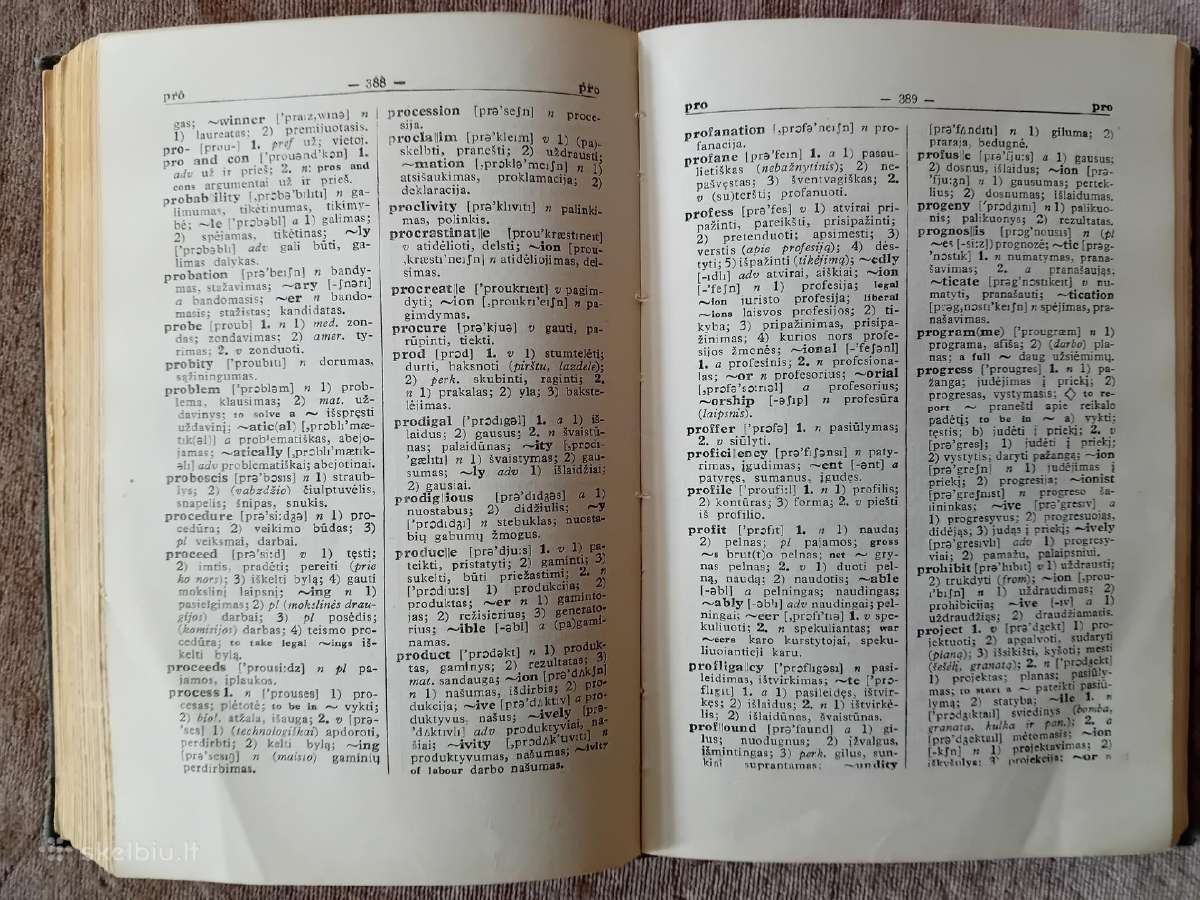 Anglų-lietuvių kalbų žodynas (30.000 žodžių) - nuotraukos Nr. 7
