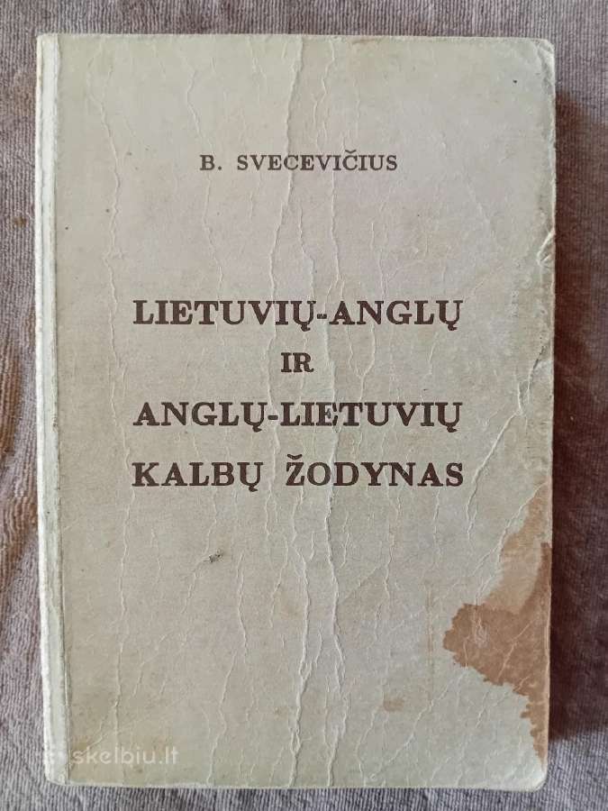 Lietuvių-anglų ir anglų-lietuvių k. žodynas