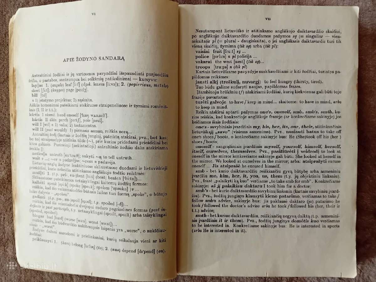 Lietuvių-anglų ir anglų-lietuvių k. žodynas - nuotraukos Nr. 5