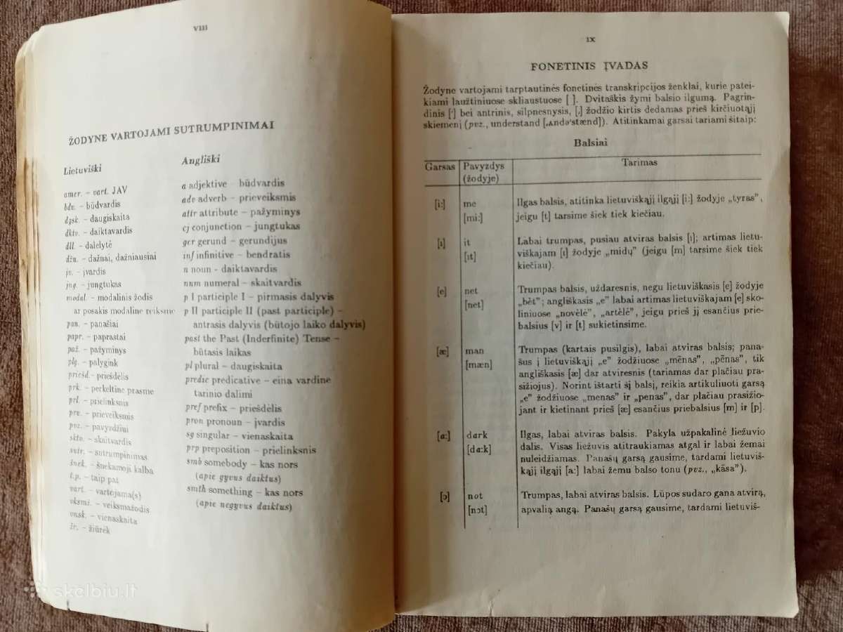 Lietuvių-anglų ir anglų-lietuvių k. žodynas - nuotraukos Nr. 6