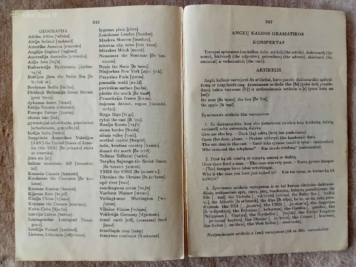 Lietuvių-anglų ir anglų-lietuvių k. žodynas - nuotraukos Nr. 14