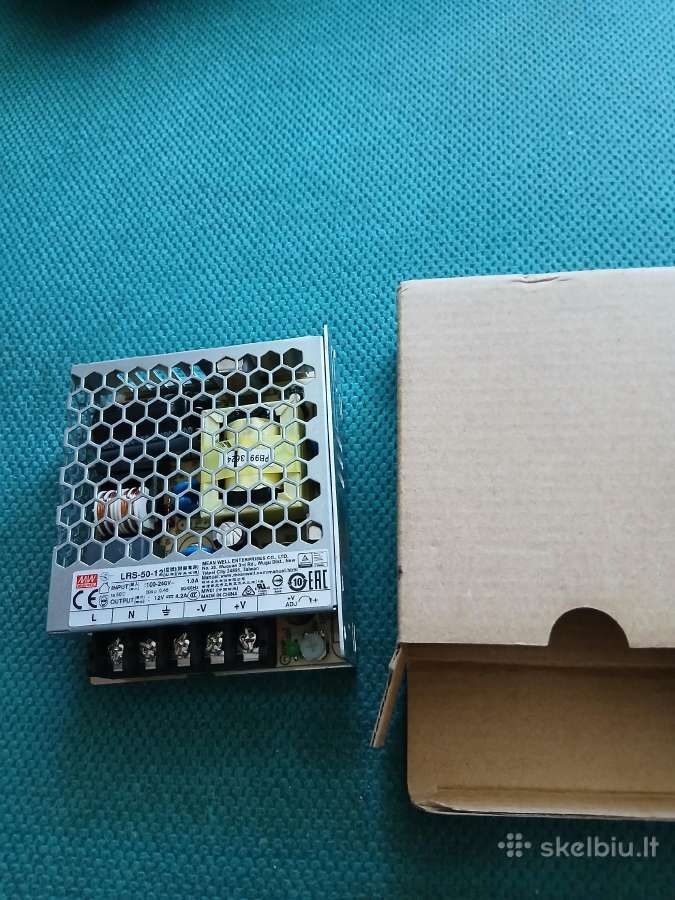 Mean Well Lrs-50-12 50w 12v maitinimo šaltinis - nuotraukos Nr. 6