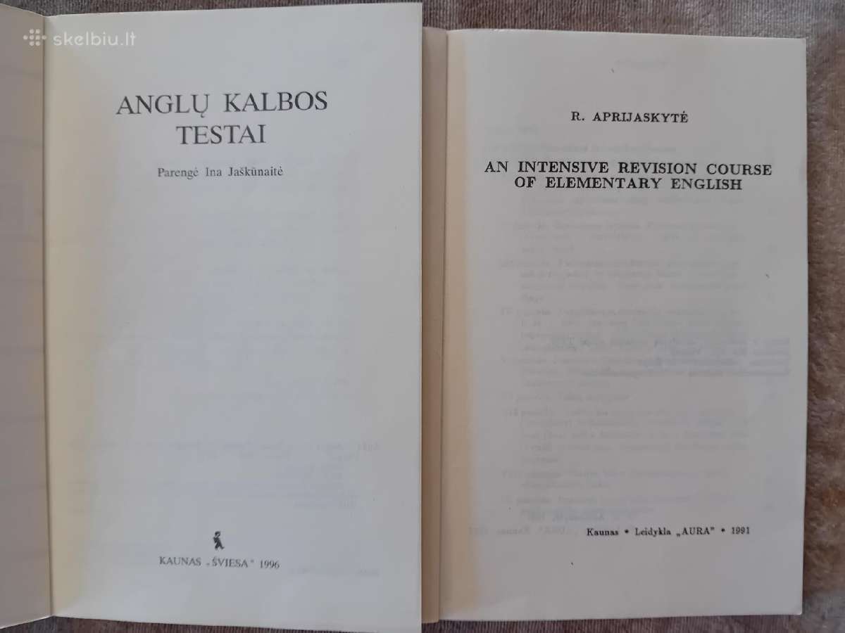 English Tests, Intensyvus anglų k.kartoj. kursas - nuotraukos Nr. 2