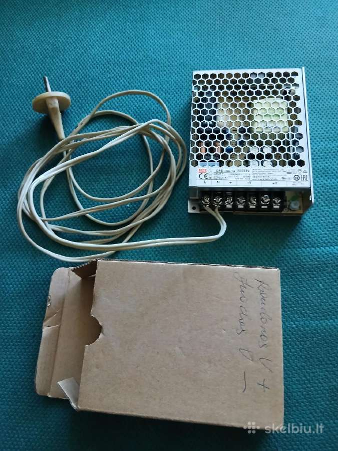 Mean Well Lrs-100-12 102w 12v maitinimo šaltinis - nuotraukos Nr. 4