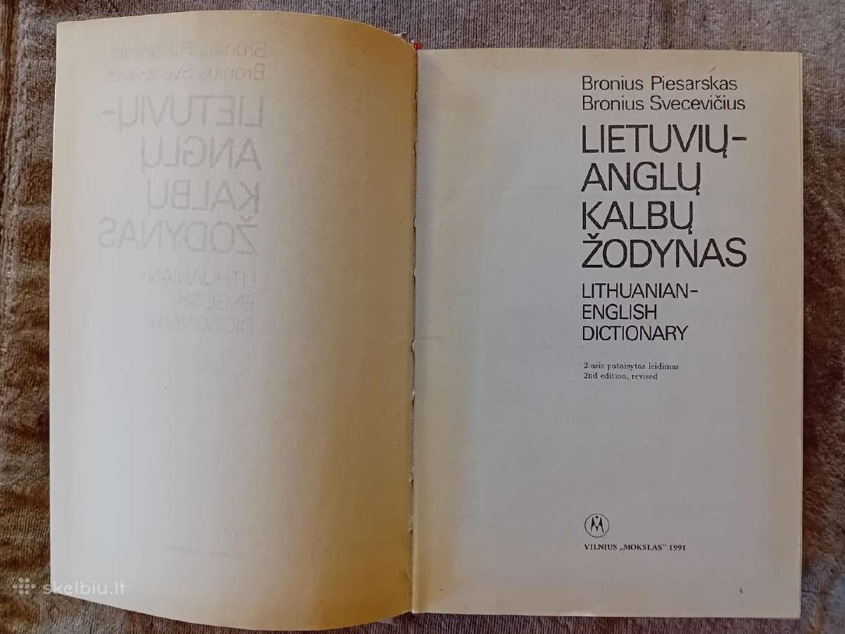 Lietuvių-anglų kalbų žodynas (50.000 žodžių) - nuotraukos Nr. 3