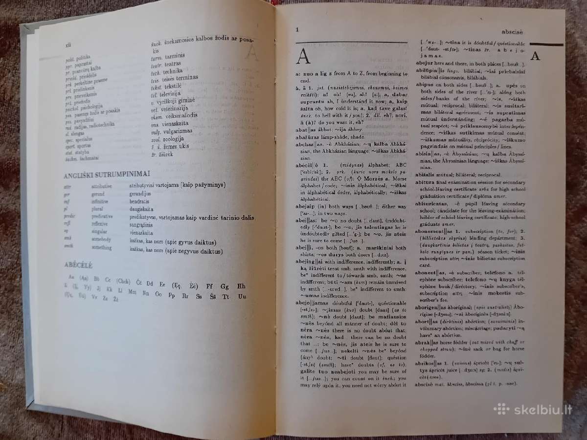 Lietuvių-anglų kalbų žodynas (50.000 žodžių) - nuotraukos Nr. 8