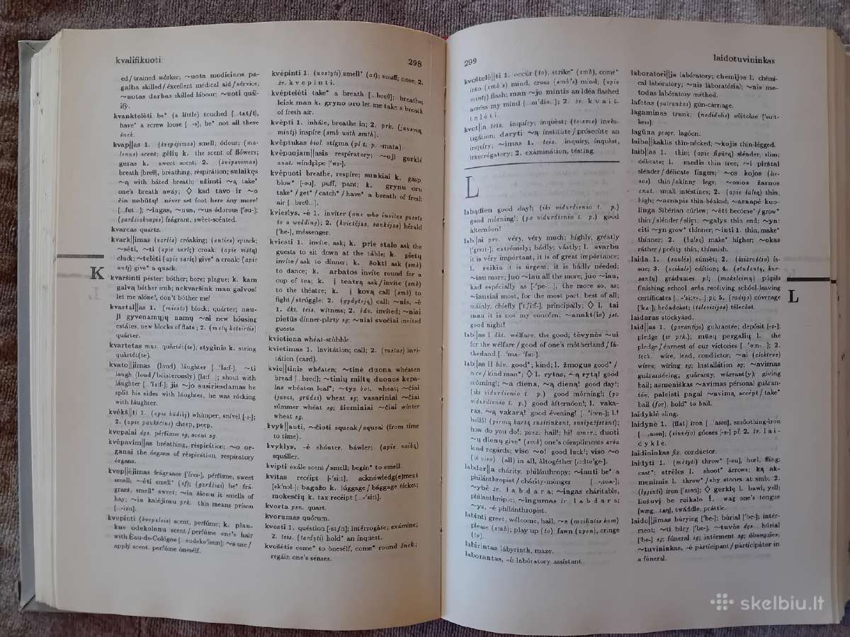 Lietuvių-anglų kalbų žodynas (50.000 žodžių) - nuotraukos Nr. 9