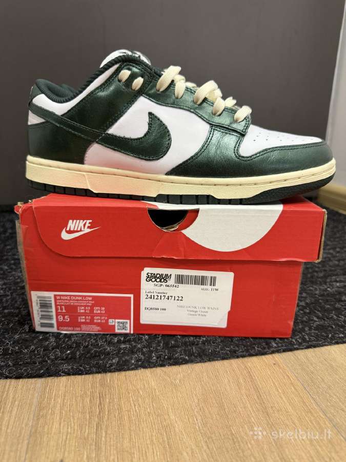 Nike dunk low vintage green - nuotraukos Nr. 5