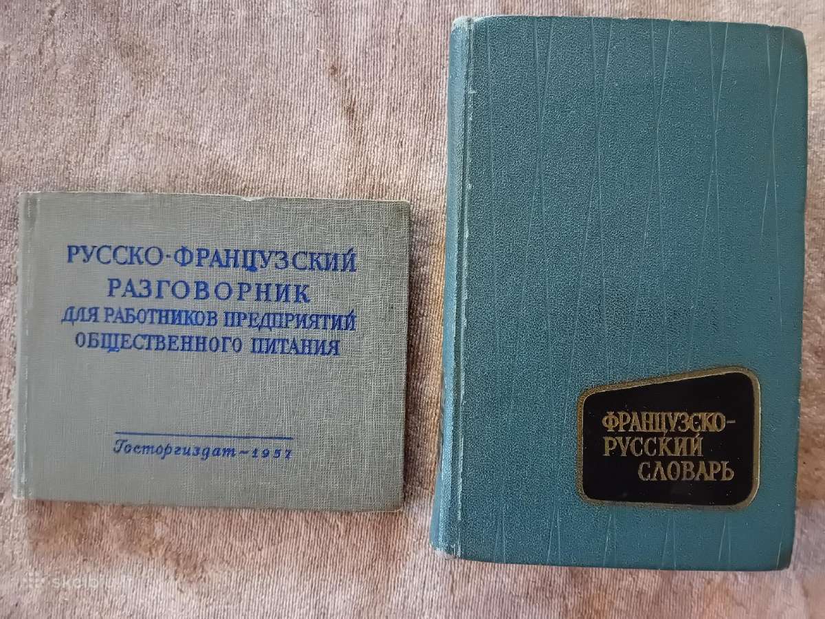 Русско-французский разговорник, словарь