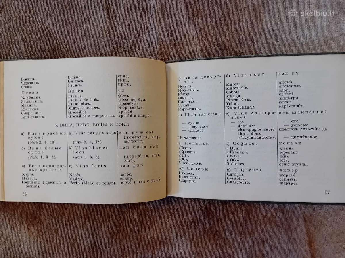 Русско-французский разговорник, словарь - nuotraukos Nr. 8