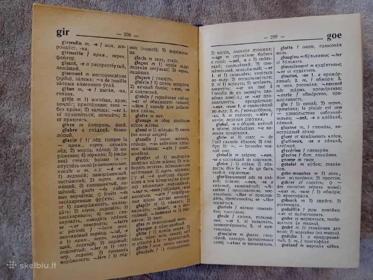 Русско-французский разговорник, словарь - nuotraukos Nr. 18