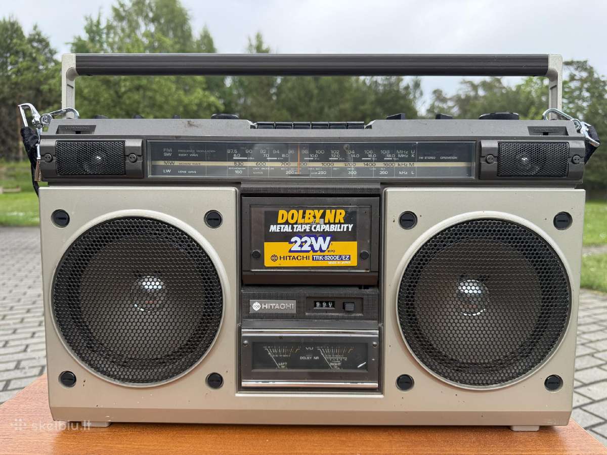 Hitachi Trk-8200e Radio Stereo Boombox Japan