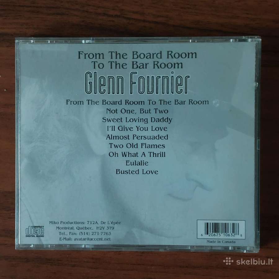 Glenn Fournier ,CD diskas . - nuotraukos Nr. 6