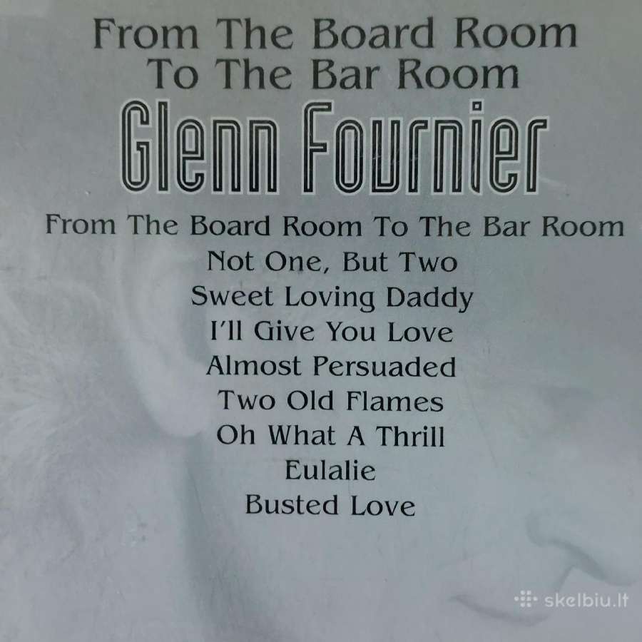 Glenn Fournier ,CD diskas . - nuotraukos Nr. 7