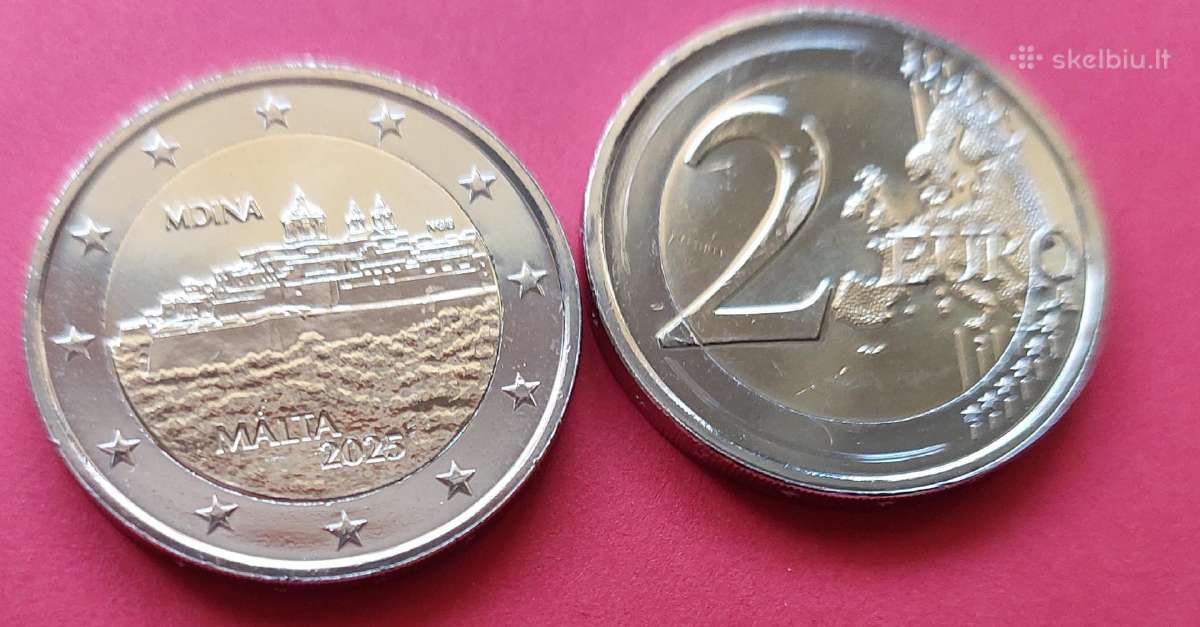 Malta 2025m.2 € Mdina Unc