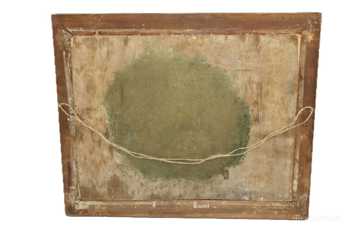 (каrtonas, Aliejus), 61.5x56.5 см. / 51x41 см - nuotraukos Nr. 3