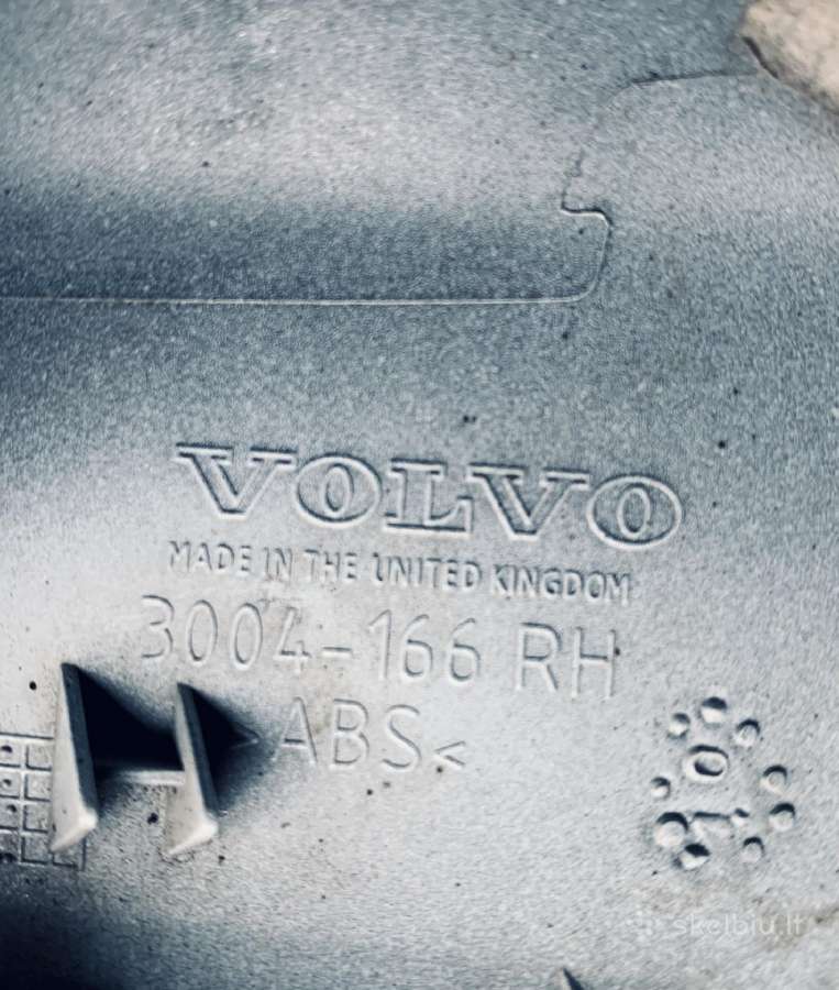 Volvo V60/s60; XC70 veidrodeliu apdaila - nuotraukos Nr. 8
