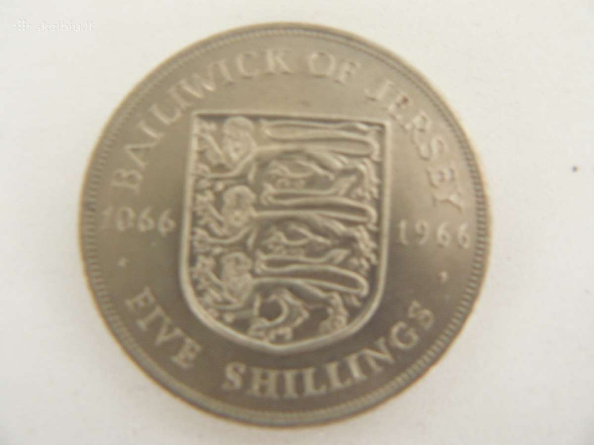 Jersey 5 Shillings 1966m