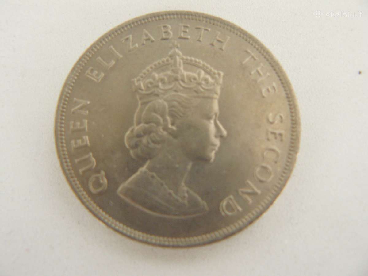 Jersey 5 Shillings 1966m - nuotraukos Nr. 2