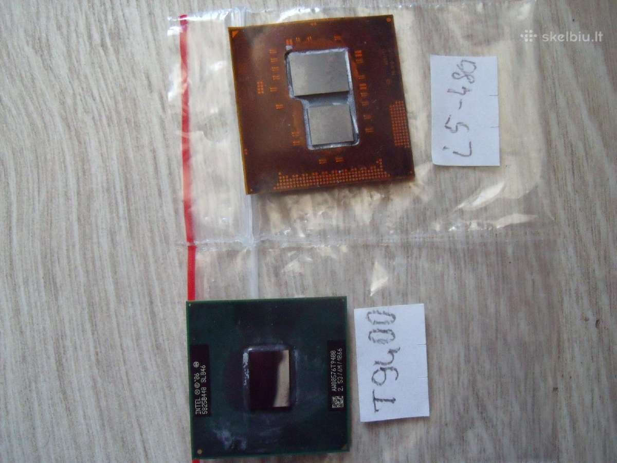 Laptopo atmintys ddr1, ddr2 , ddr3 , HDD, Cpu - nuotraukos Nr. 14
