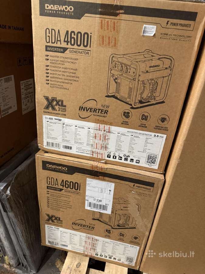 Daewoo Gda 3500e 3.2kw Avr elektros generatorius - nuotraukos Nr. 10