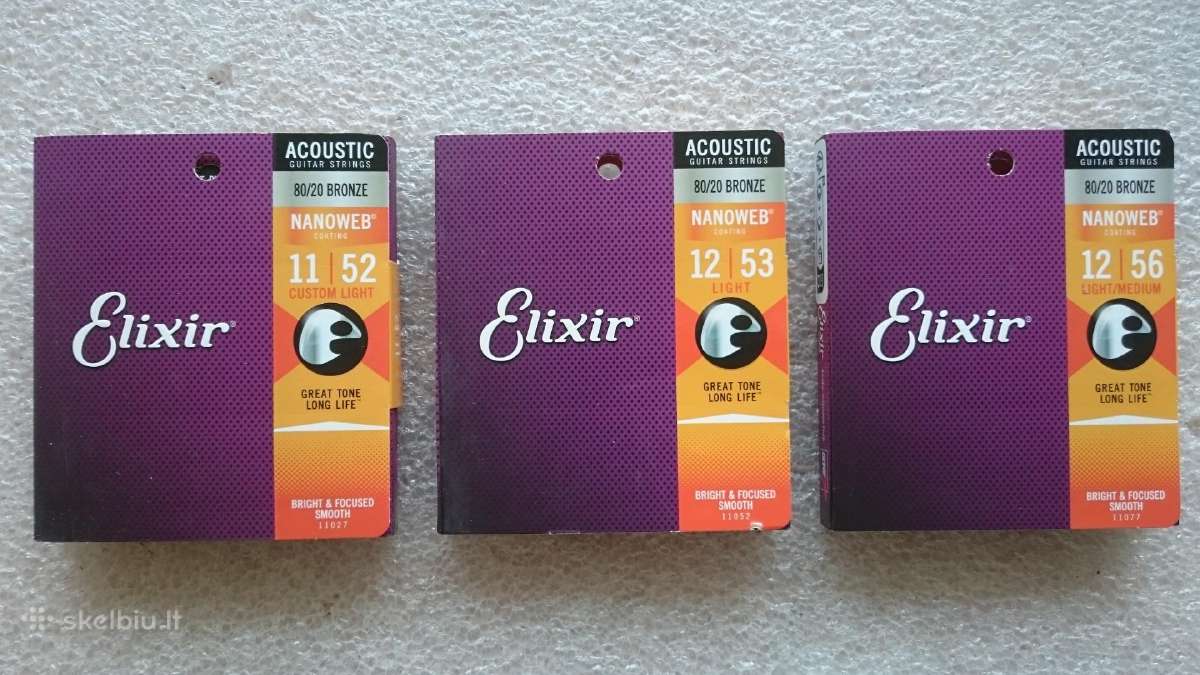 Stygos Elixir akustinei gitarai
